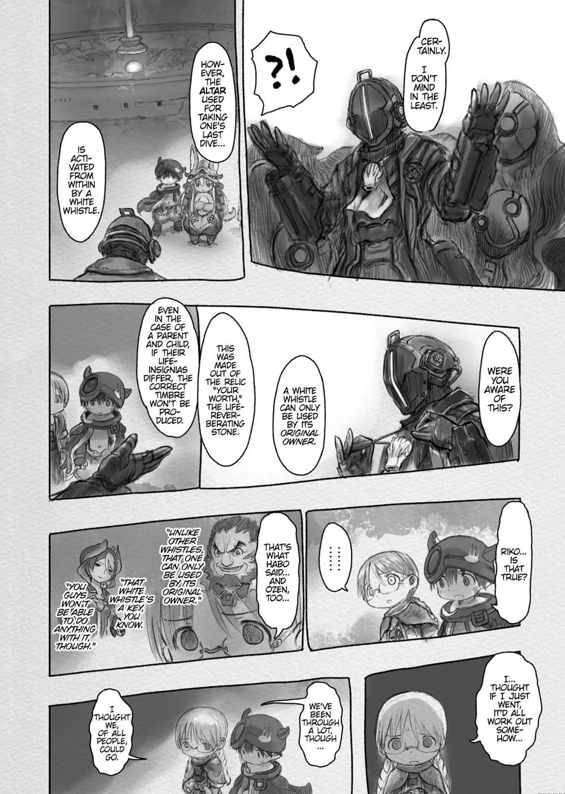 Read Made in Abyss EN Manga Online