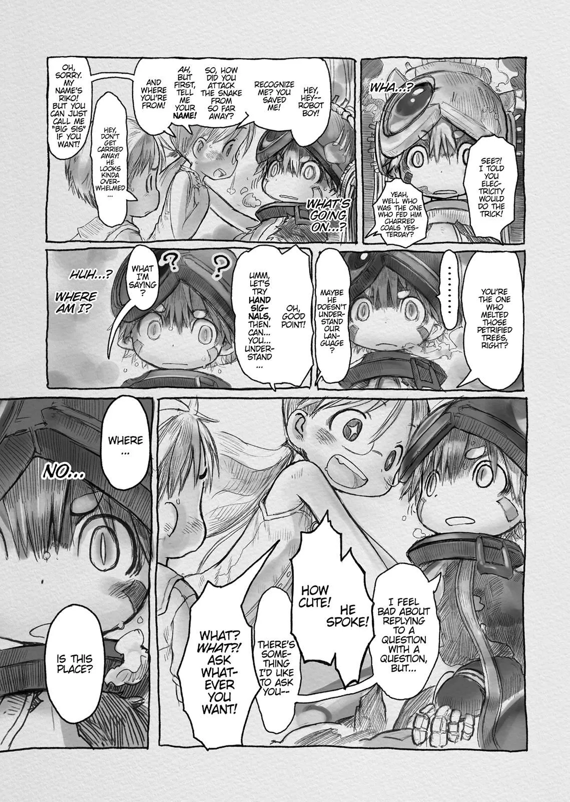 Read Made in Abyss EN Manga Online