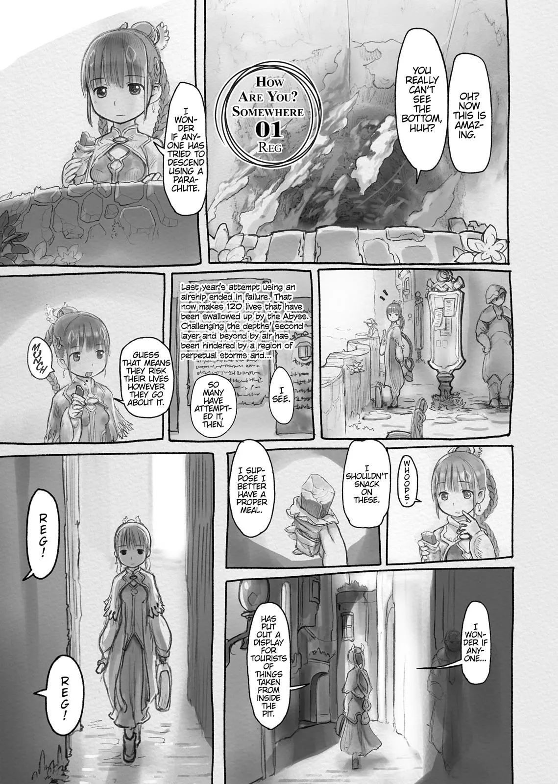 Read Made in Abyss EN Manga Online