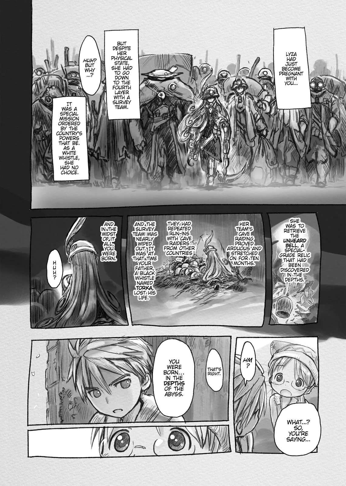 Read Made in Abyss EN Manga Online