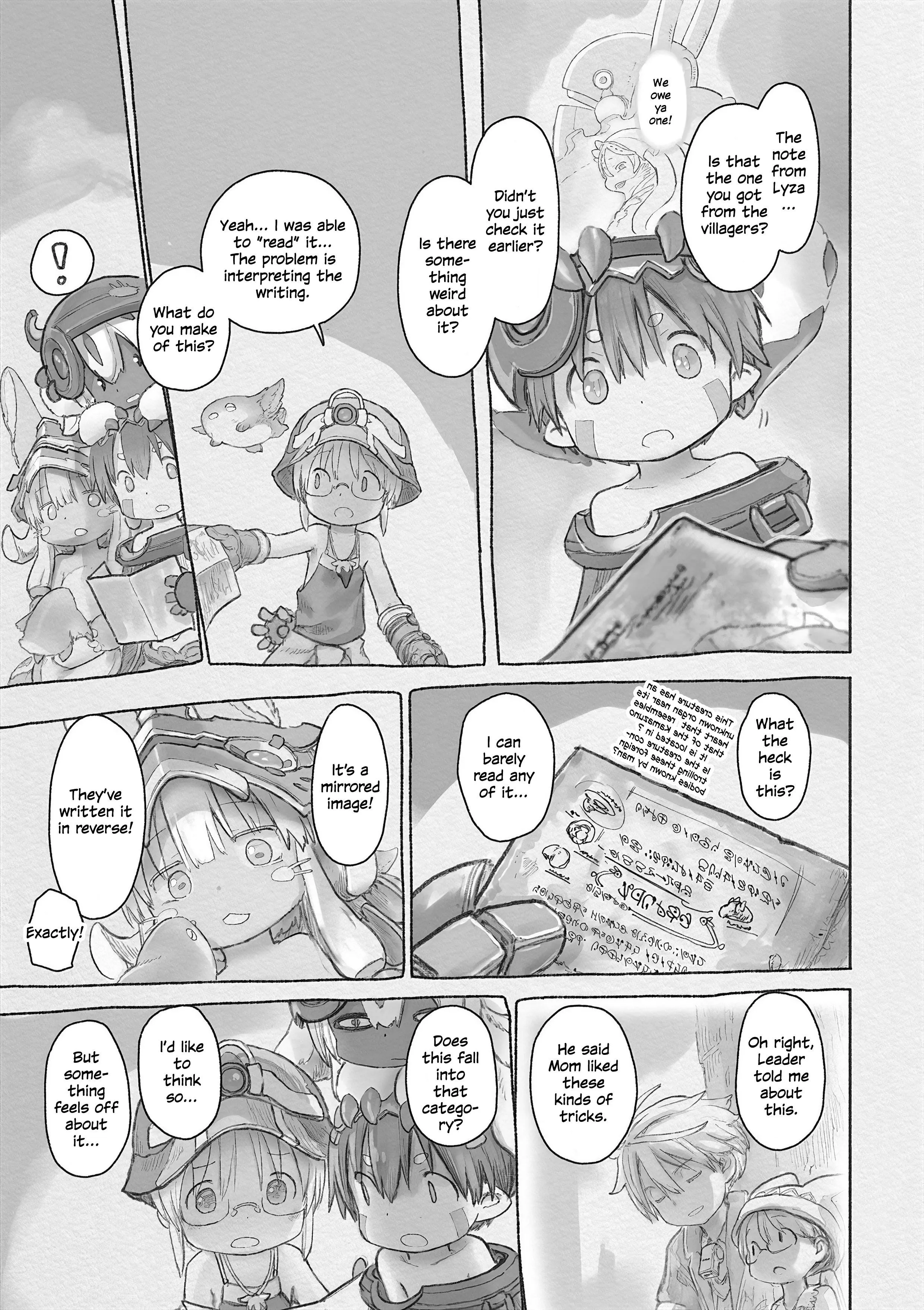 Read Made in Abyss EN Manga Online