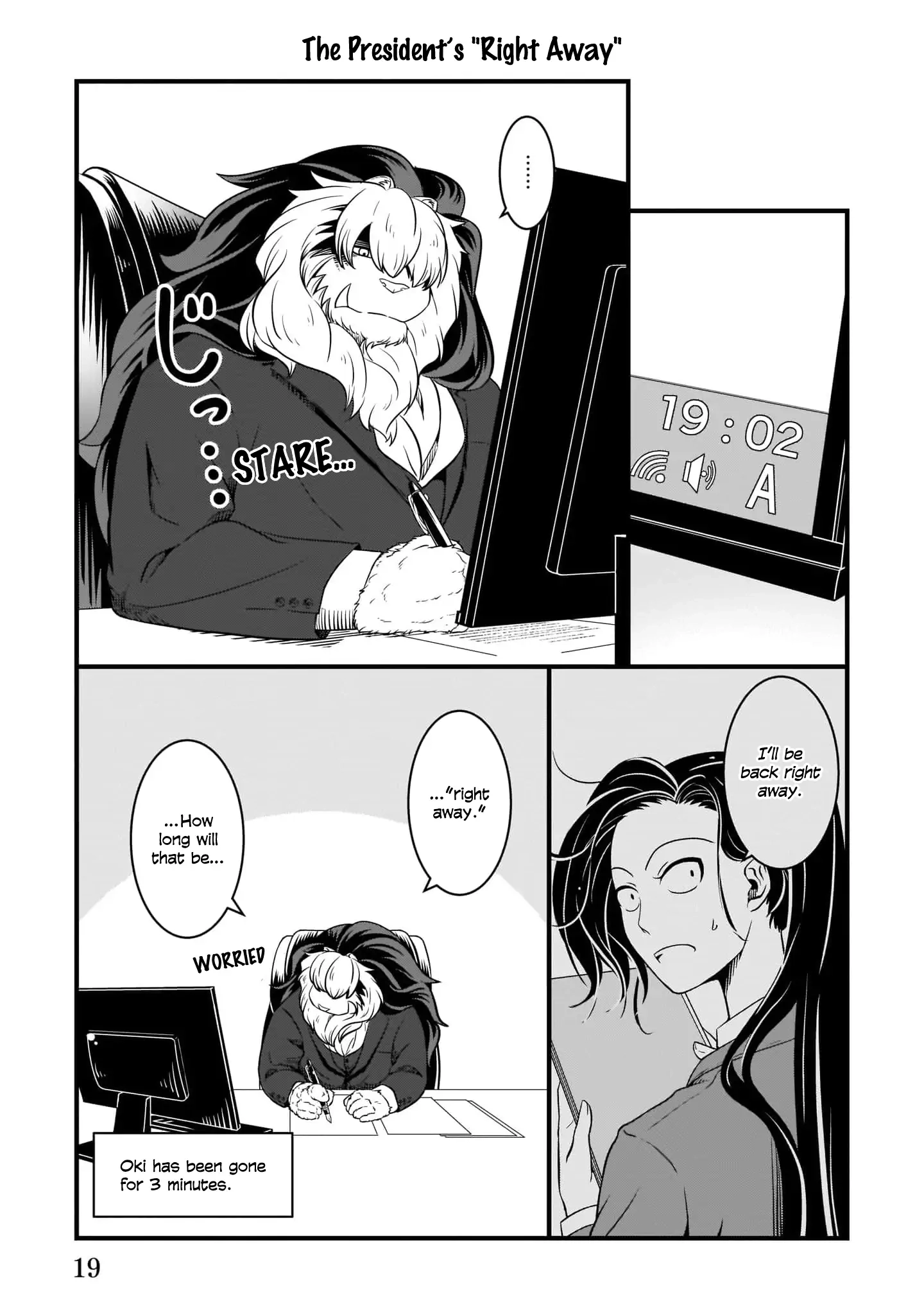 Read Me and My Beast Boss EN Manga Online