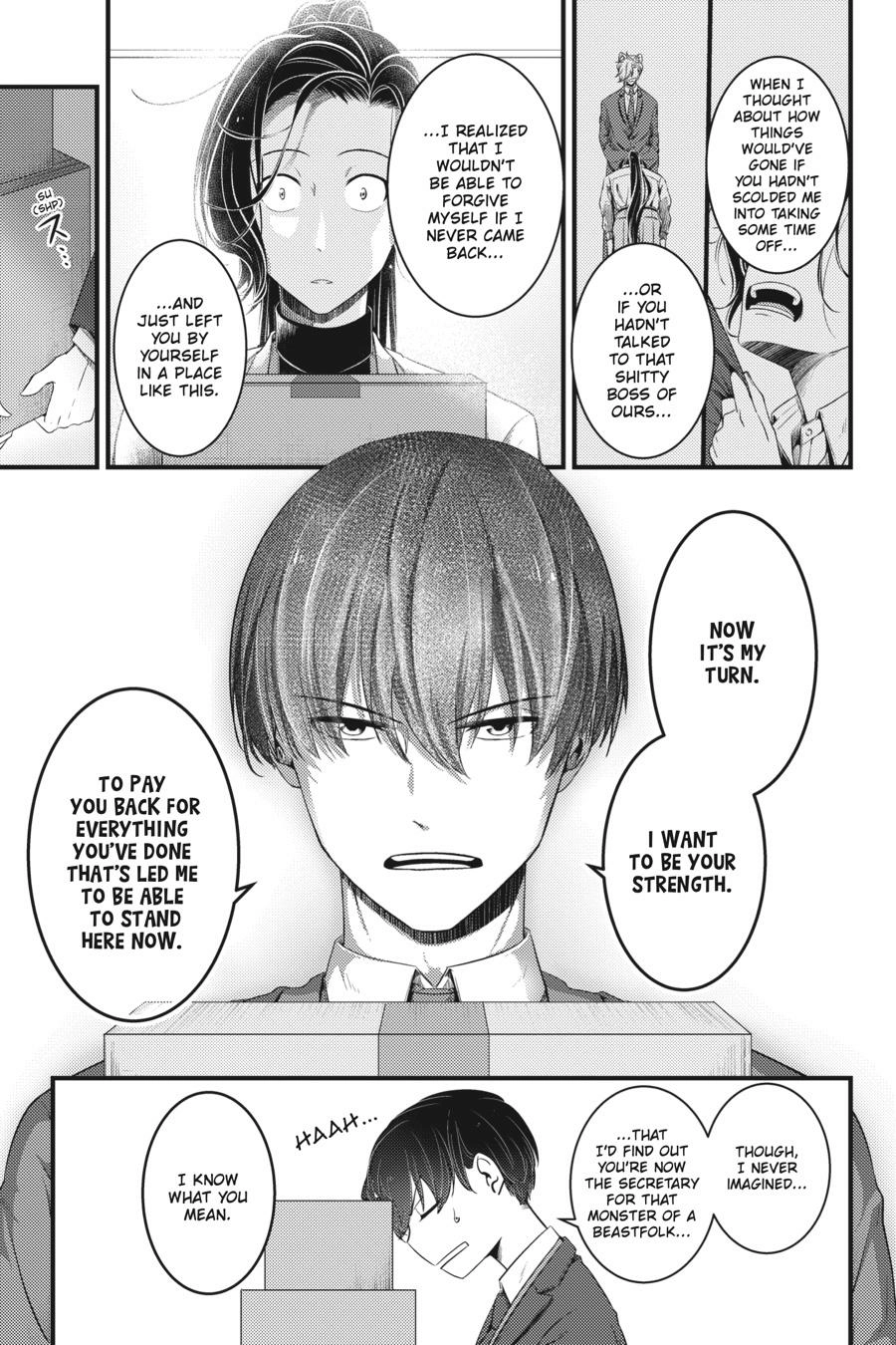 Read Me and My Beast Boss EN Manga Online