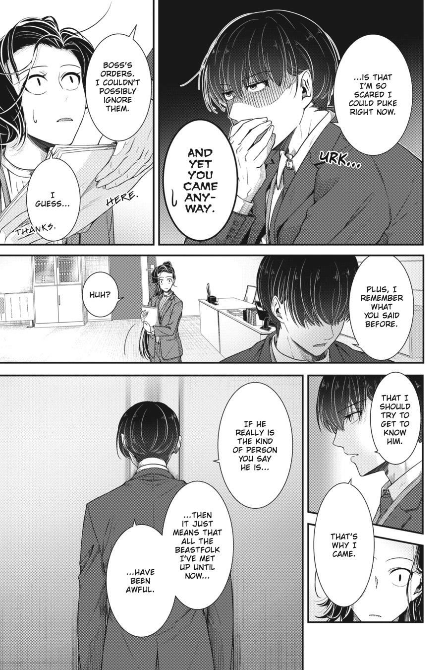 Read Me and My Beast Boss EN Manga Online