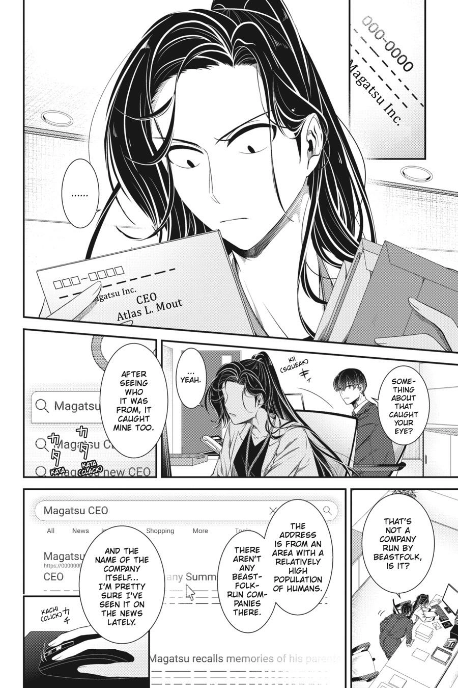 Read Me and My Beast Boss EN Manga Online
