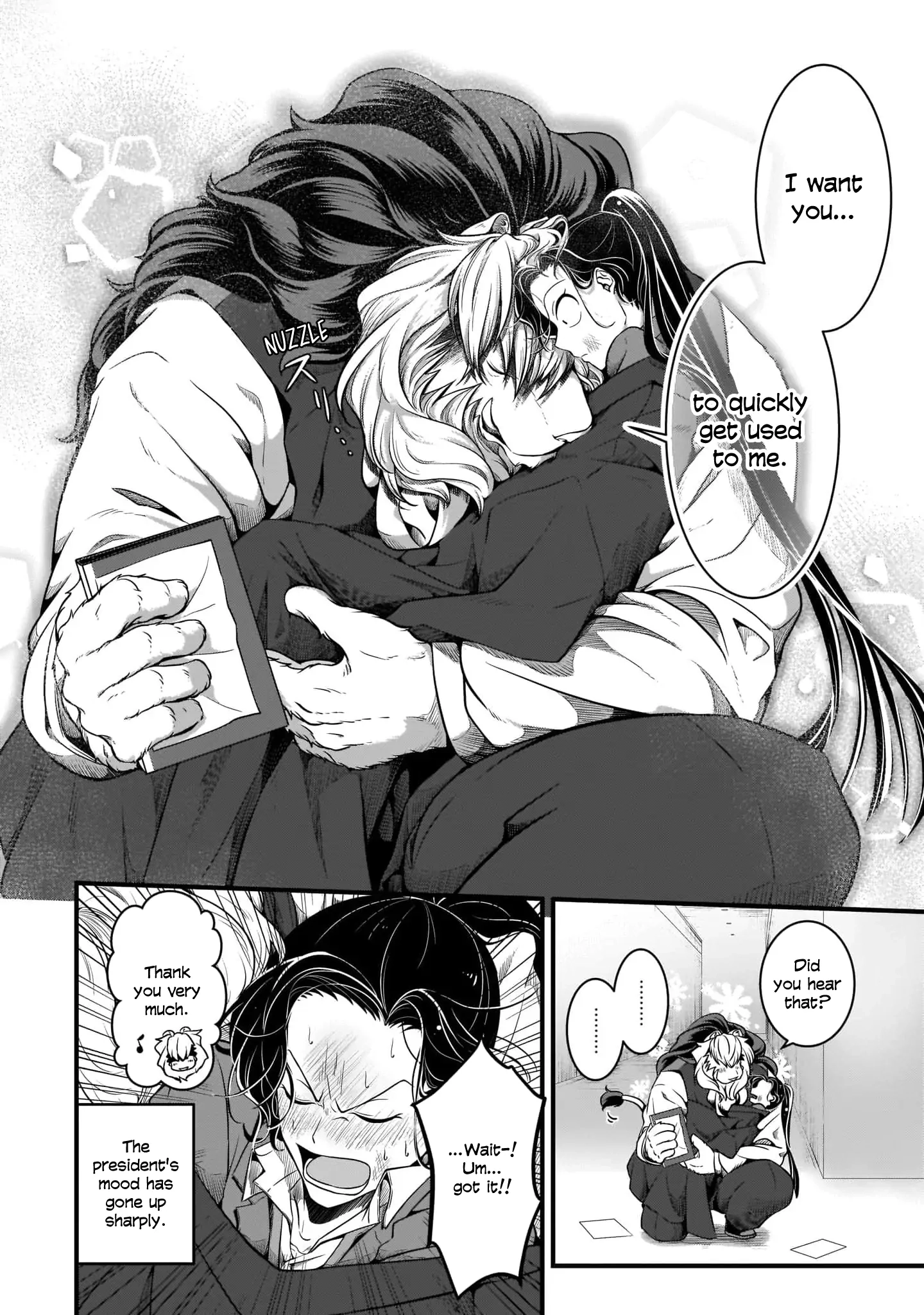 Read Me and My Beast Boss EN Manga Online