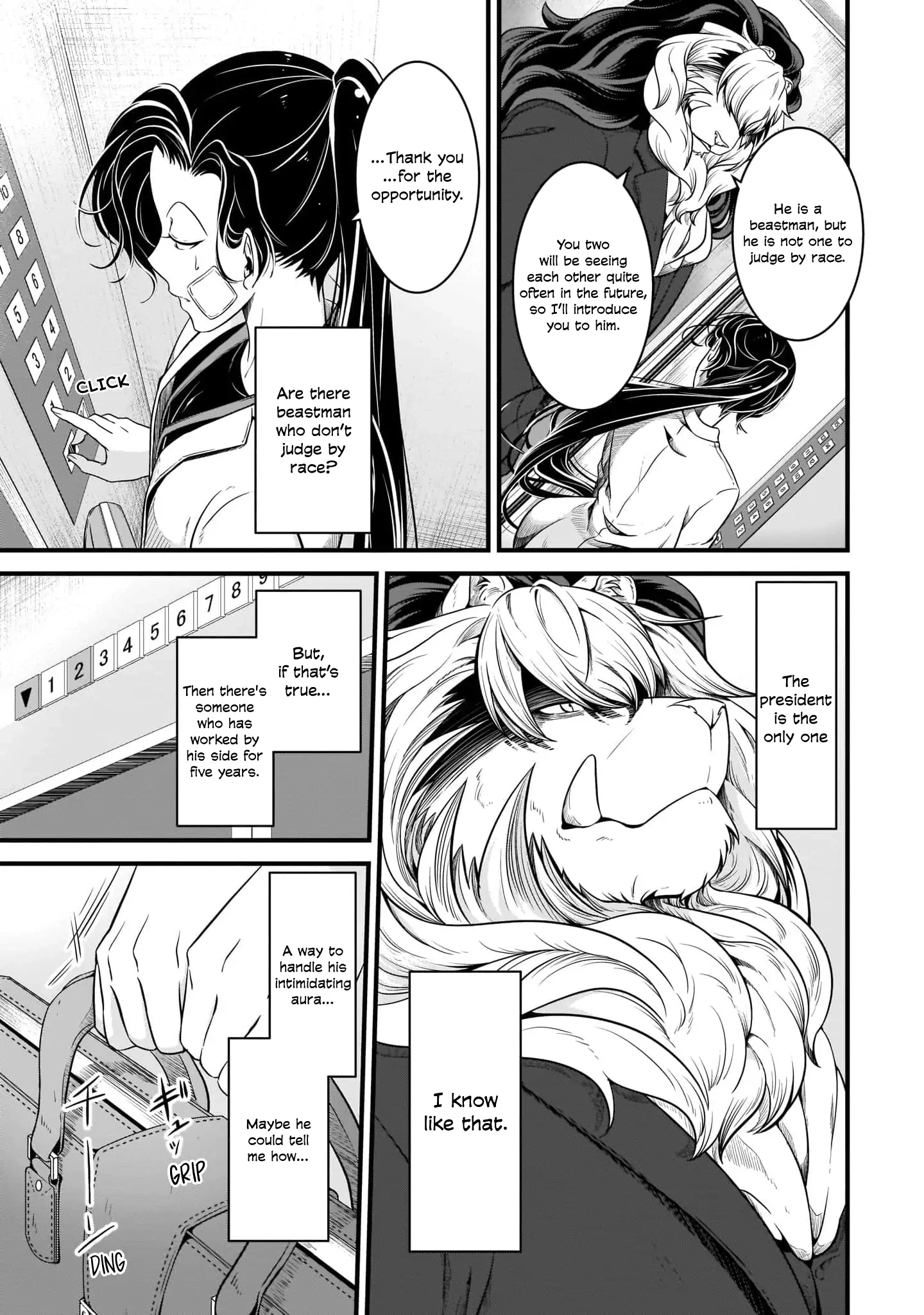 Read Me and My Beast Boss EN Manga Online
