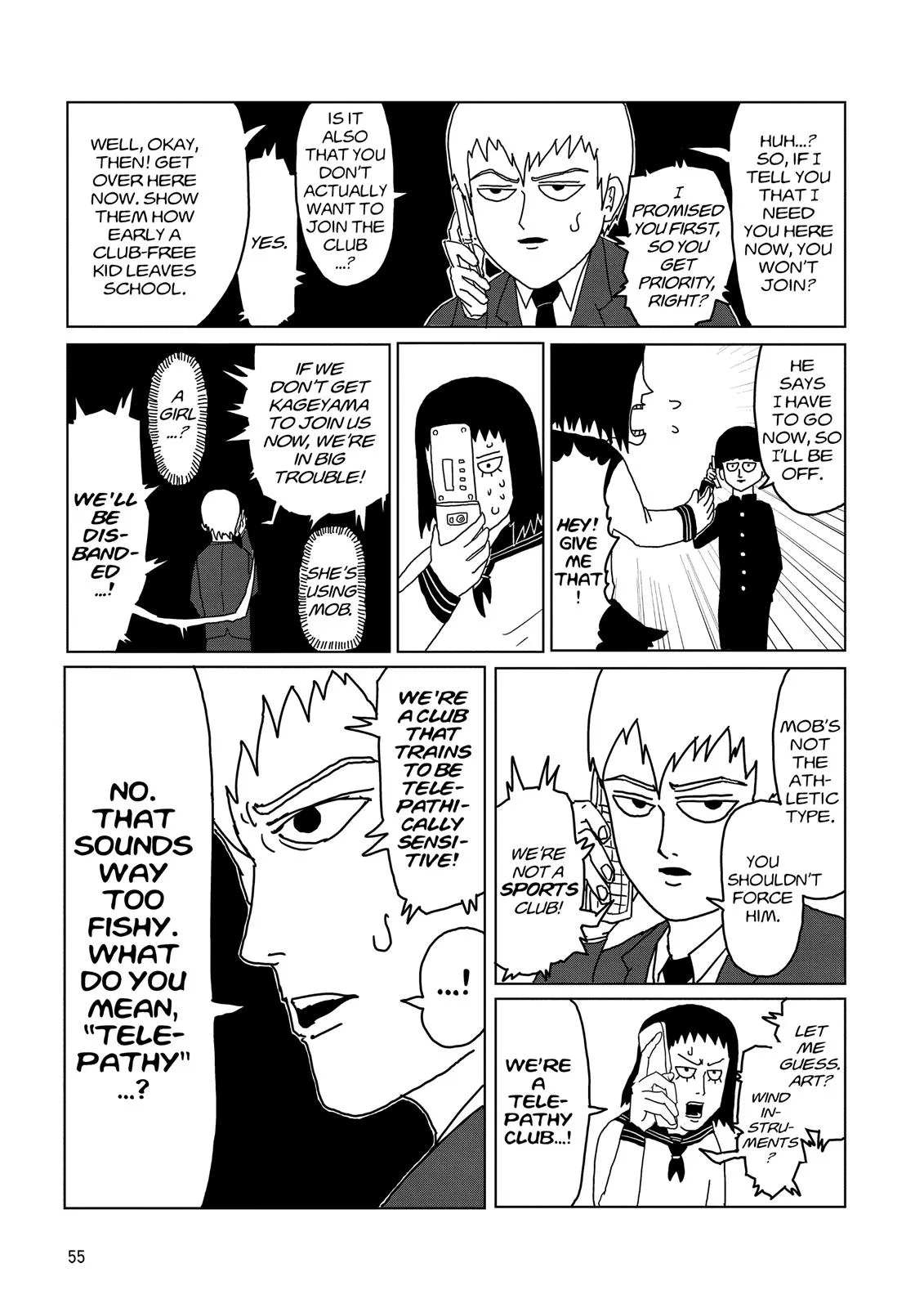 Read Mob Psycho 100 EN Manga Online
