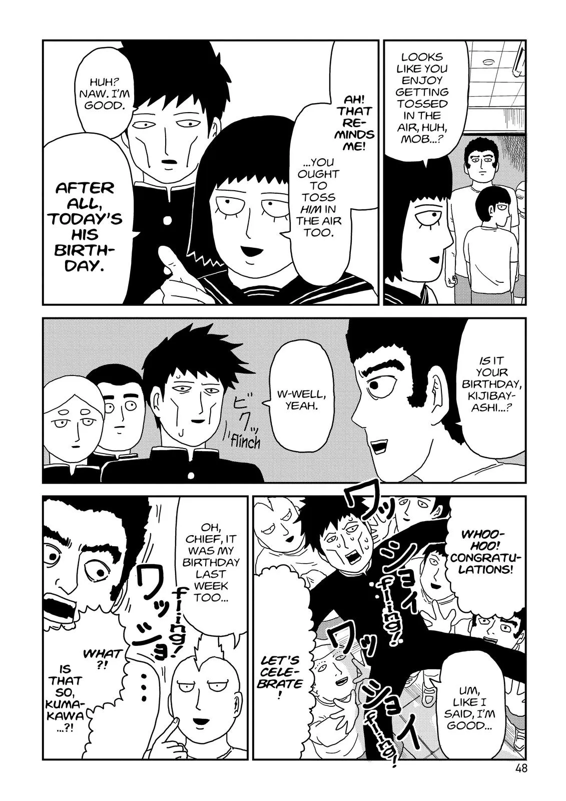 Read Mob Psycho 100 EN Manga Online