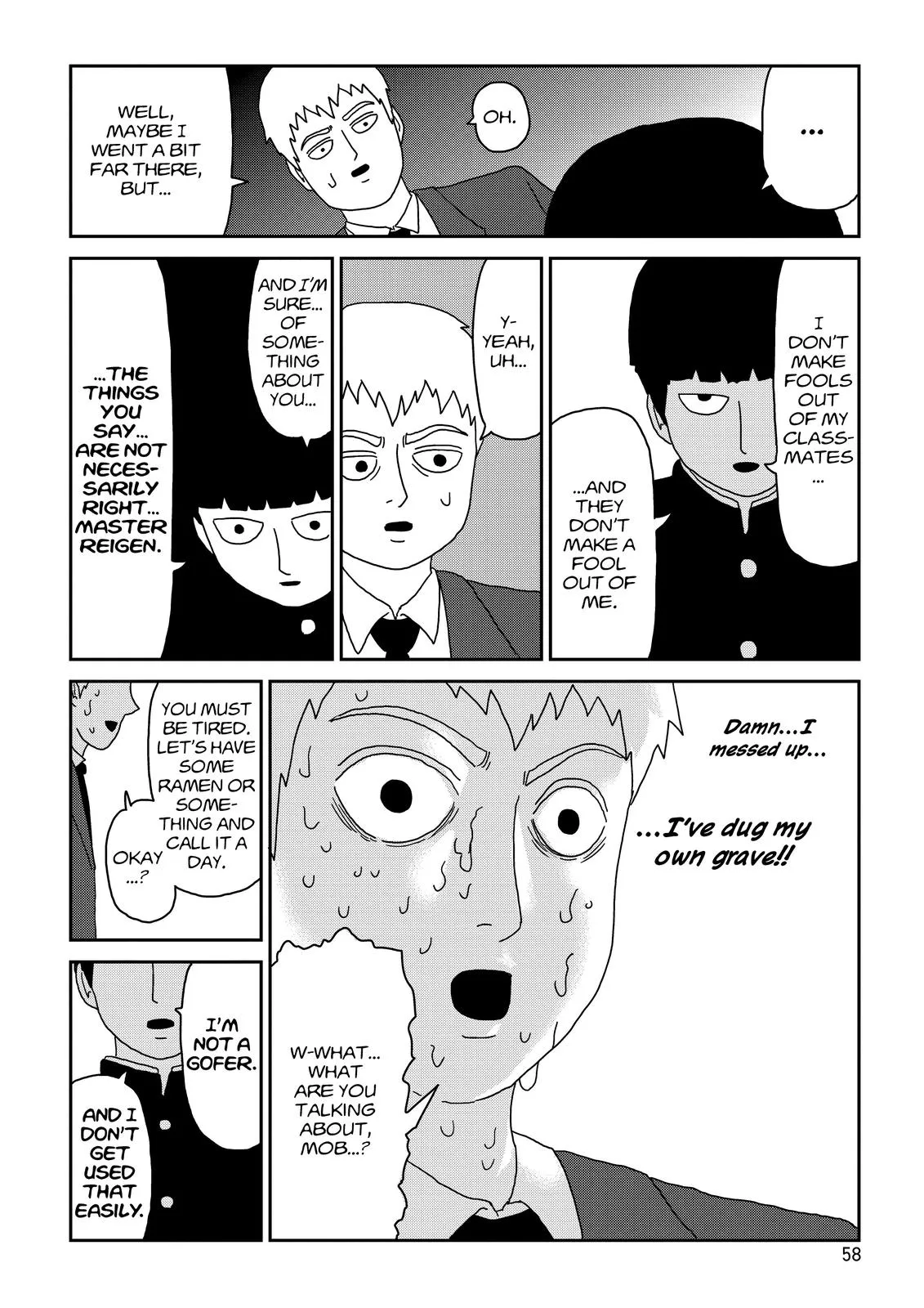 Read Mob Psycho 100 EN Manga Online