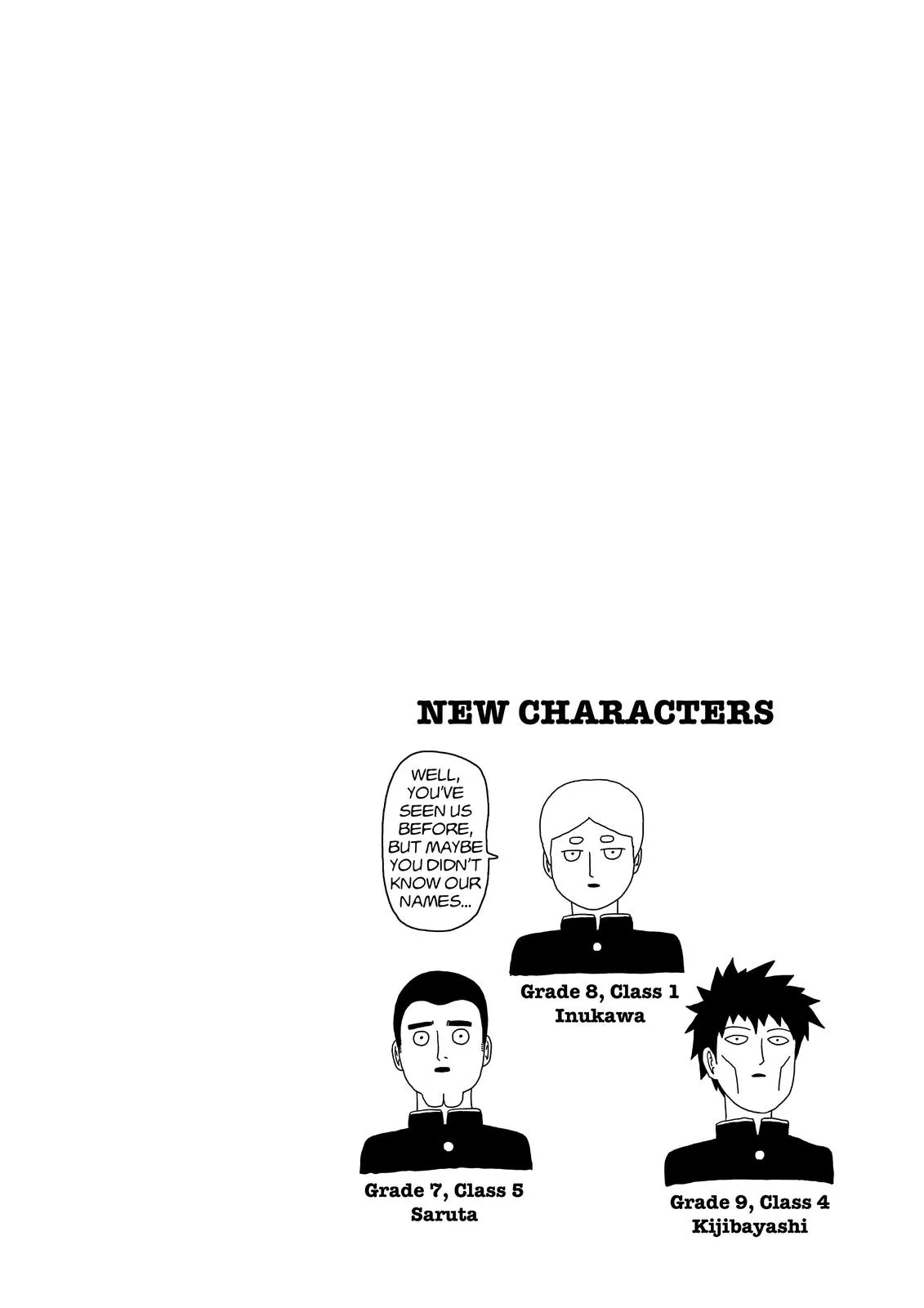 Read Mob Psycho 100 EN Manga Online