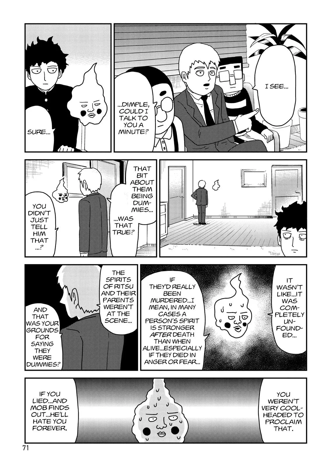 Read Mob Psycho 100 EN Manga Online