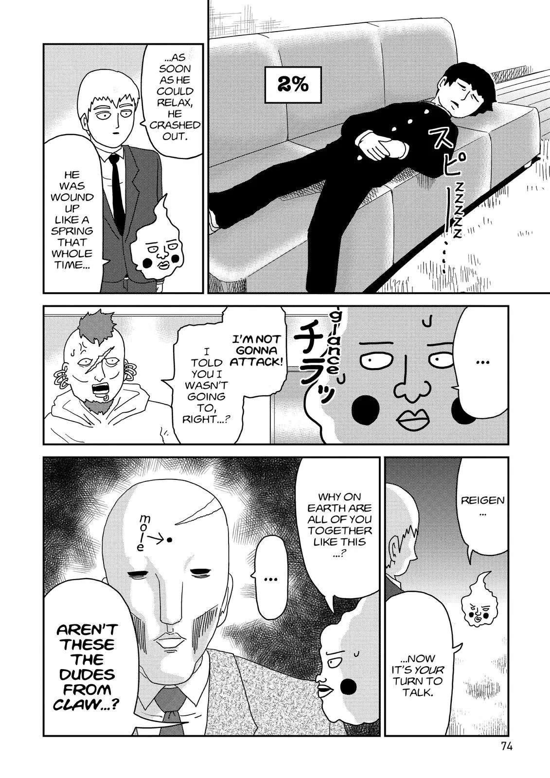 Read Mob Psycho 100 EN Manga Online