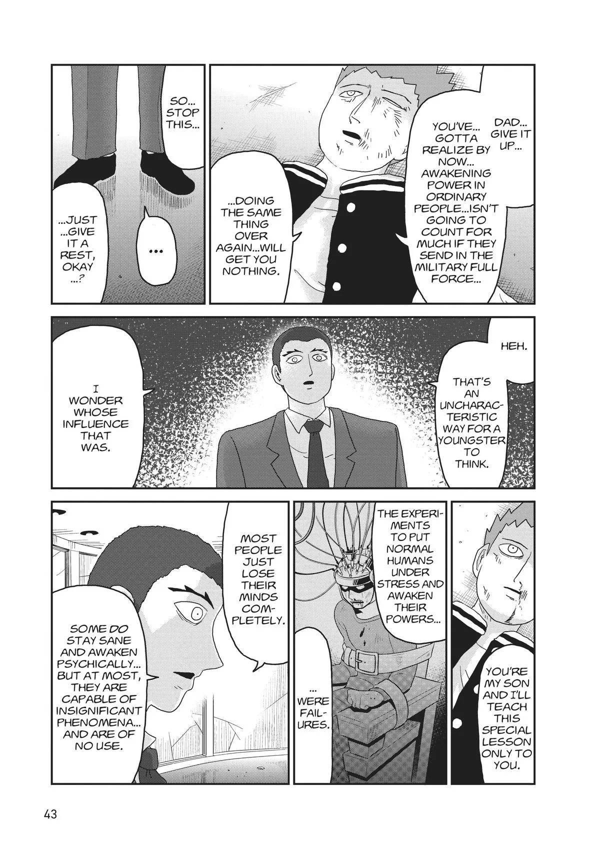 Read Mob Psycho 100 EN Manga Online