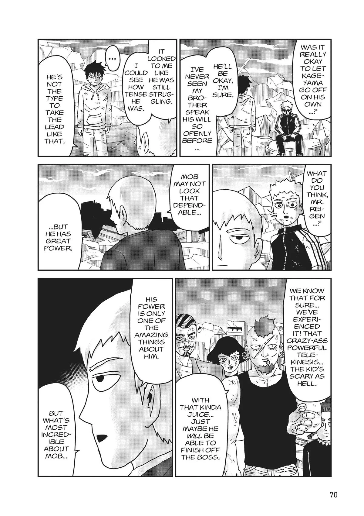 Read Mob Psycho 100 EN Manga Online