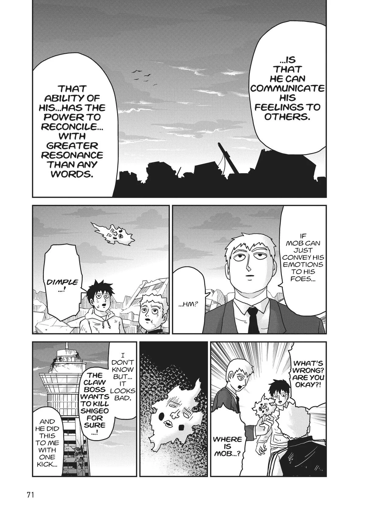 Read Mob Psycho 100 EN Manga Online