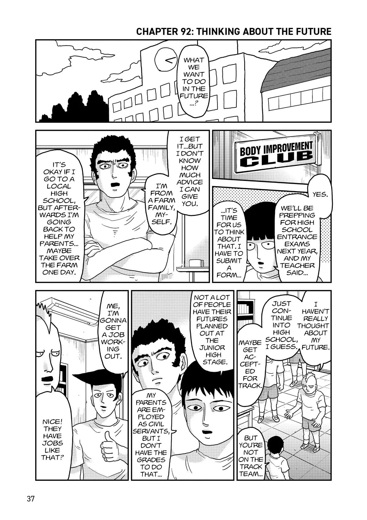 Read Mob Psycho 100 EN Manga Online