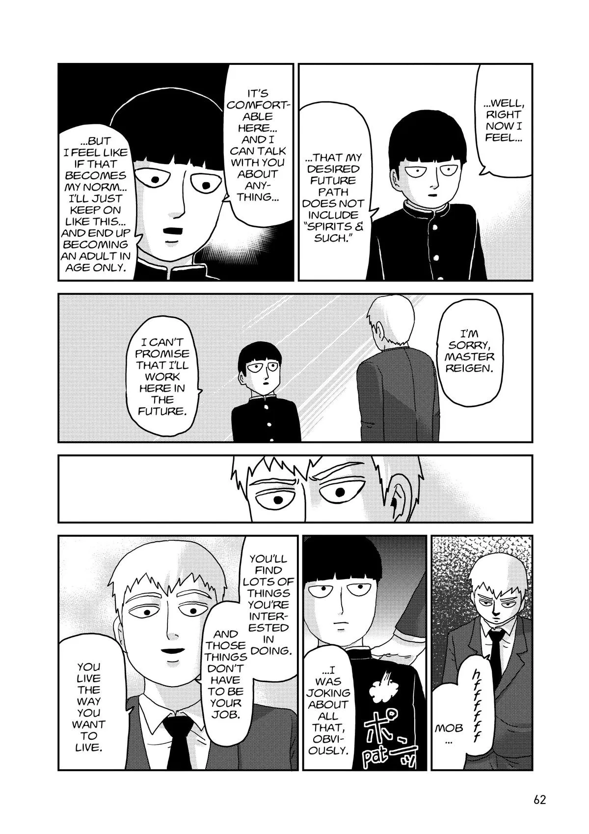 Read Mob Psycho 100 EN Manga Online