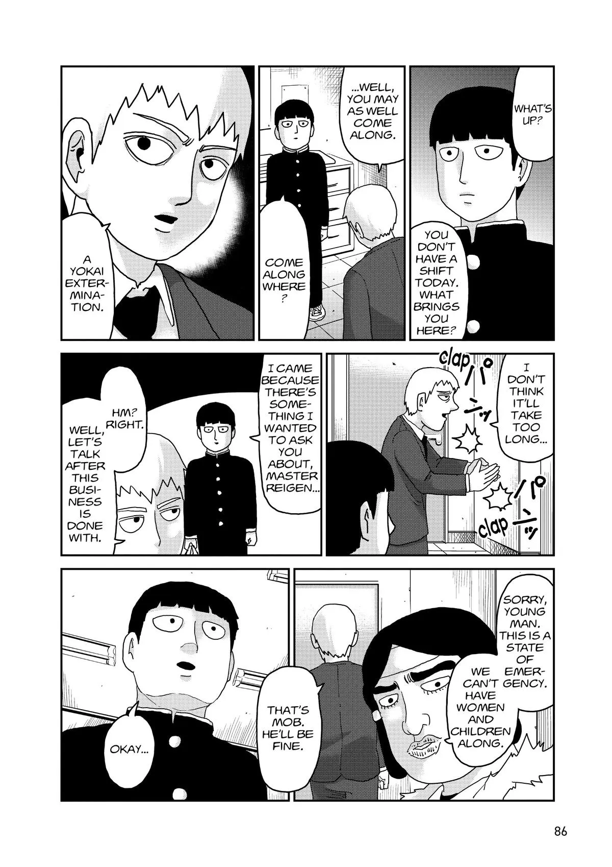Read Mob Psycho 100 EN Manga Online