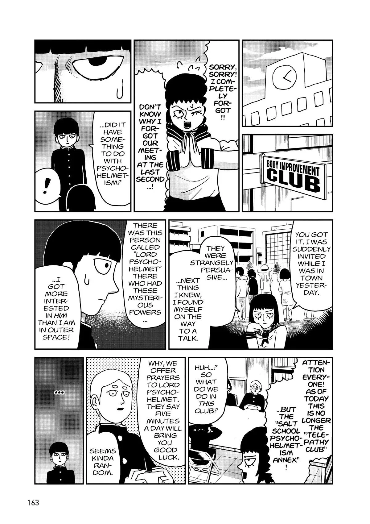 Read Mob Psycho 100 EN Manga Online