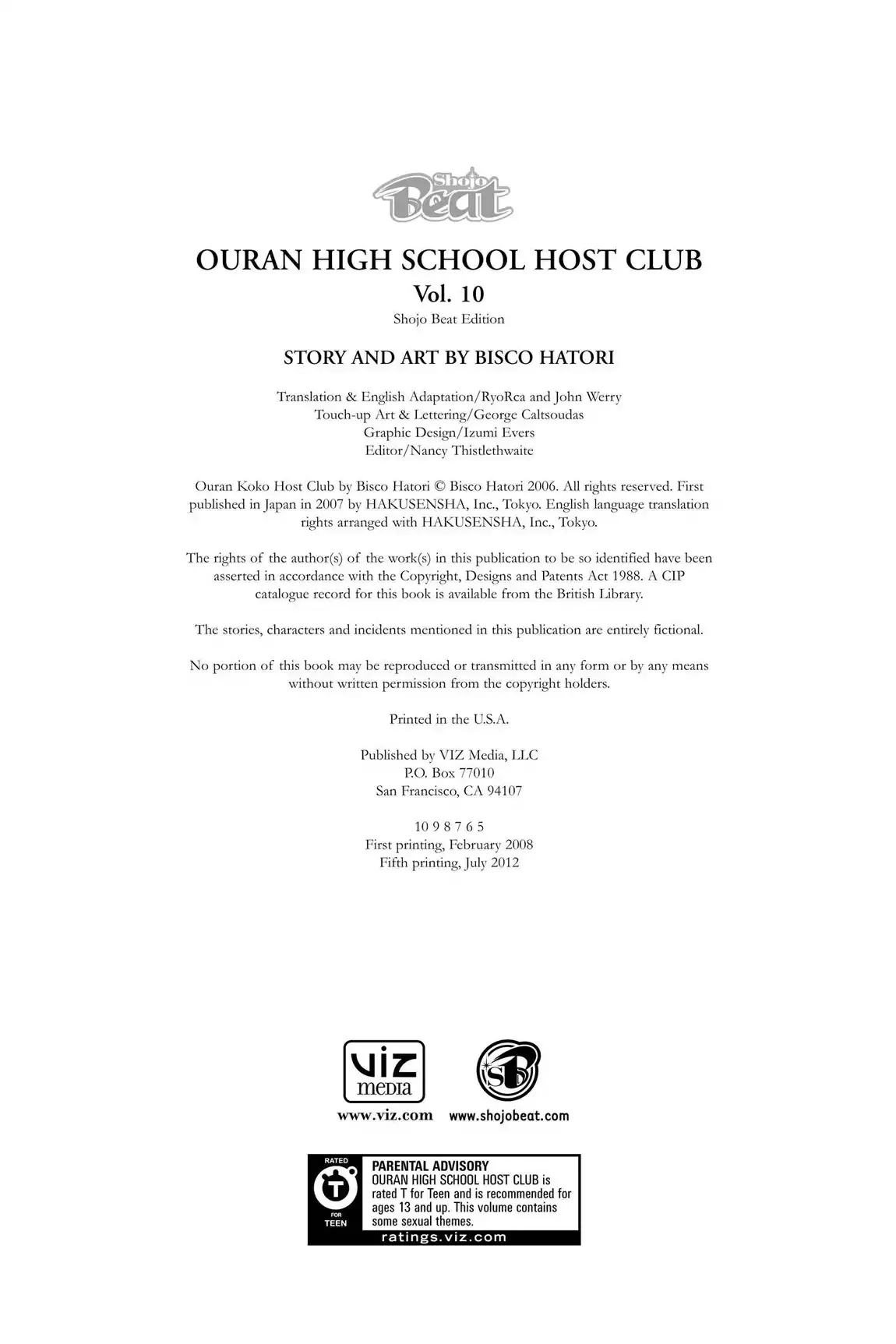 Read Ouran Koukou Host Club EN Manga Online