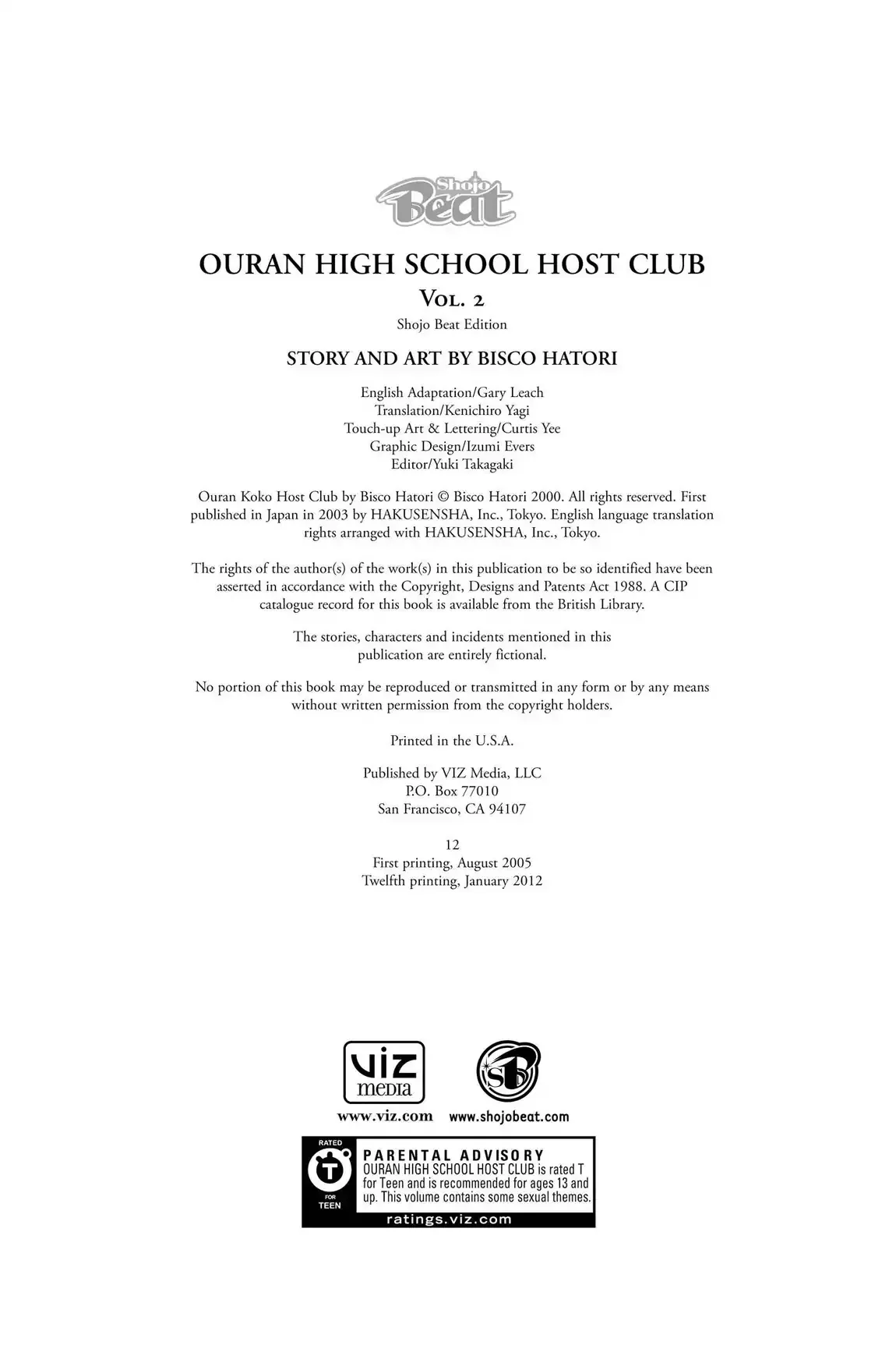 Read Ouran Koukou Host Club EN Manga Online