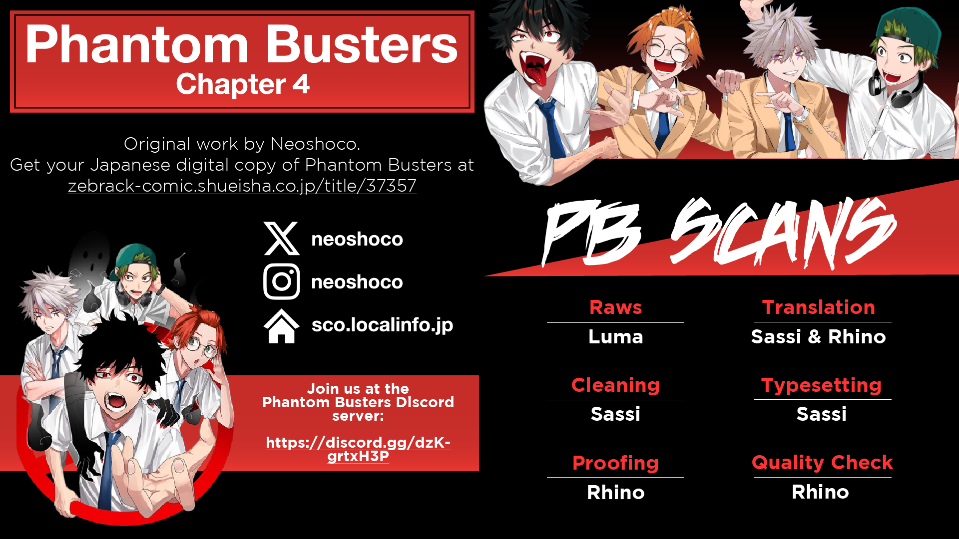 Read Phantom Busters EN Manga Online