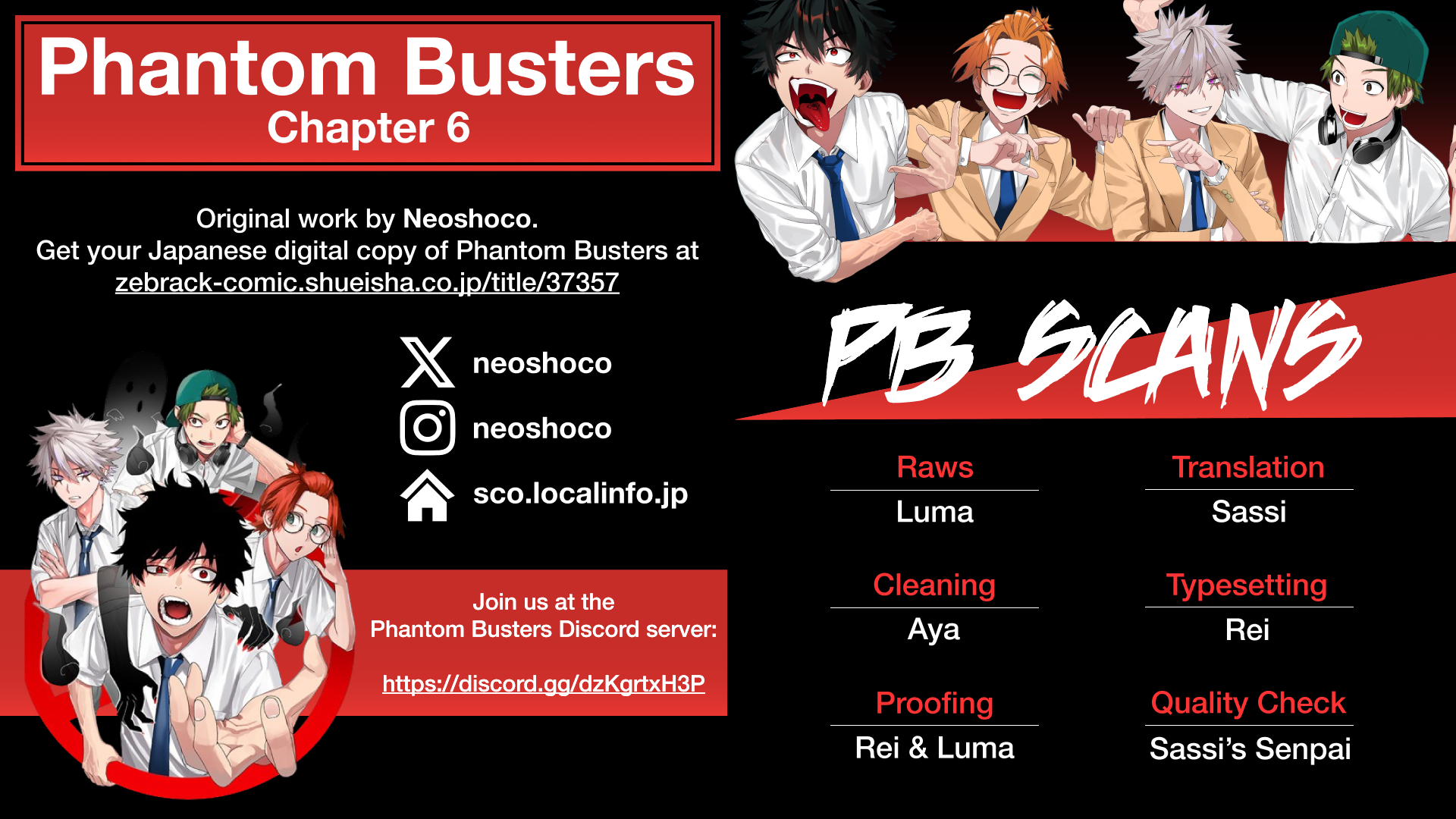 Read Phantom Busters EN Manga Online