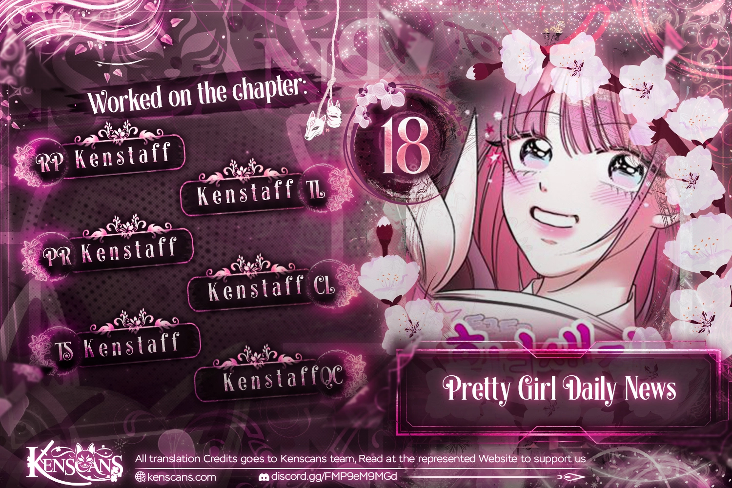 Read Pretty Girl Daily News EN Manga Online