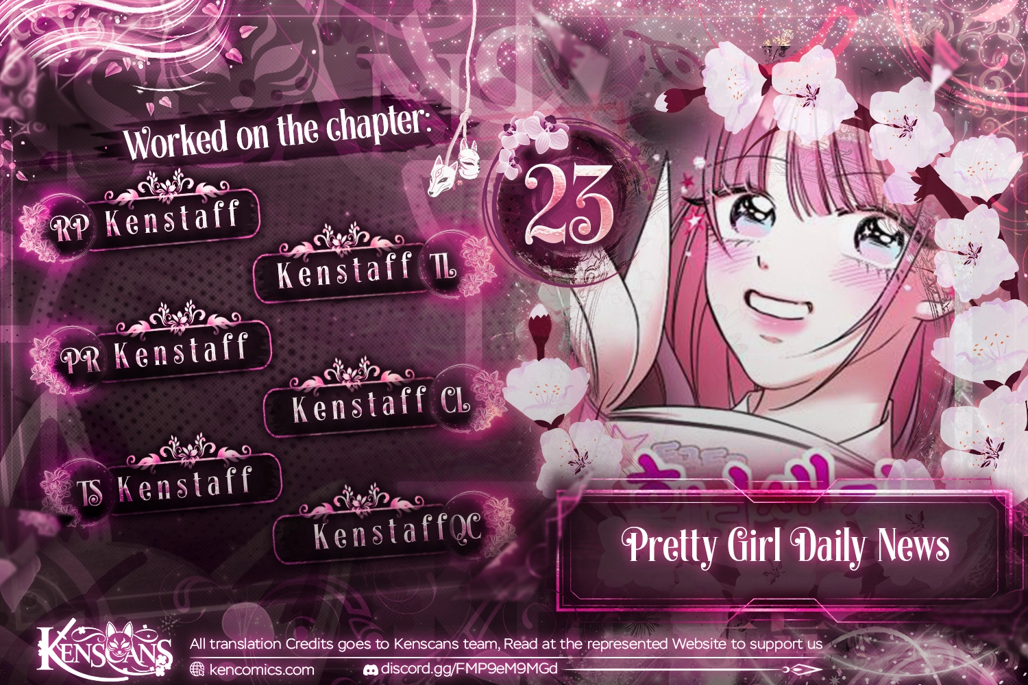 Read Pretty Girl Daily News EN Manga Online