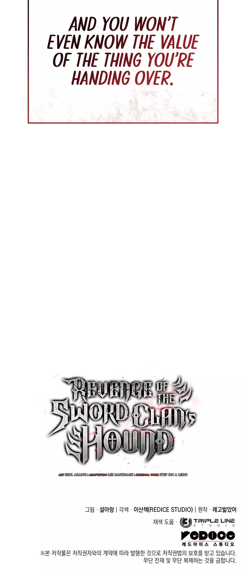 Read Revenge of the Sword Clan's Hound EN Manga Online