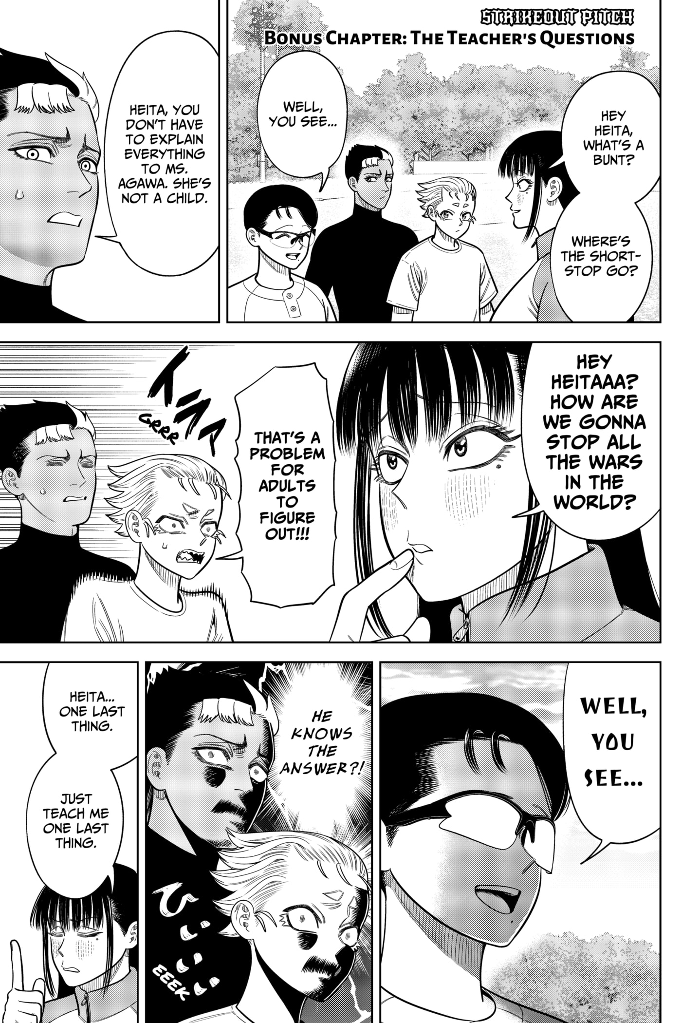 Read Strikeout Pitch EN Manga Online