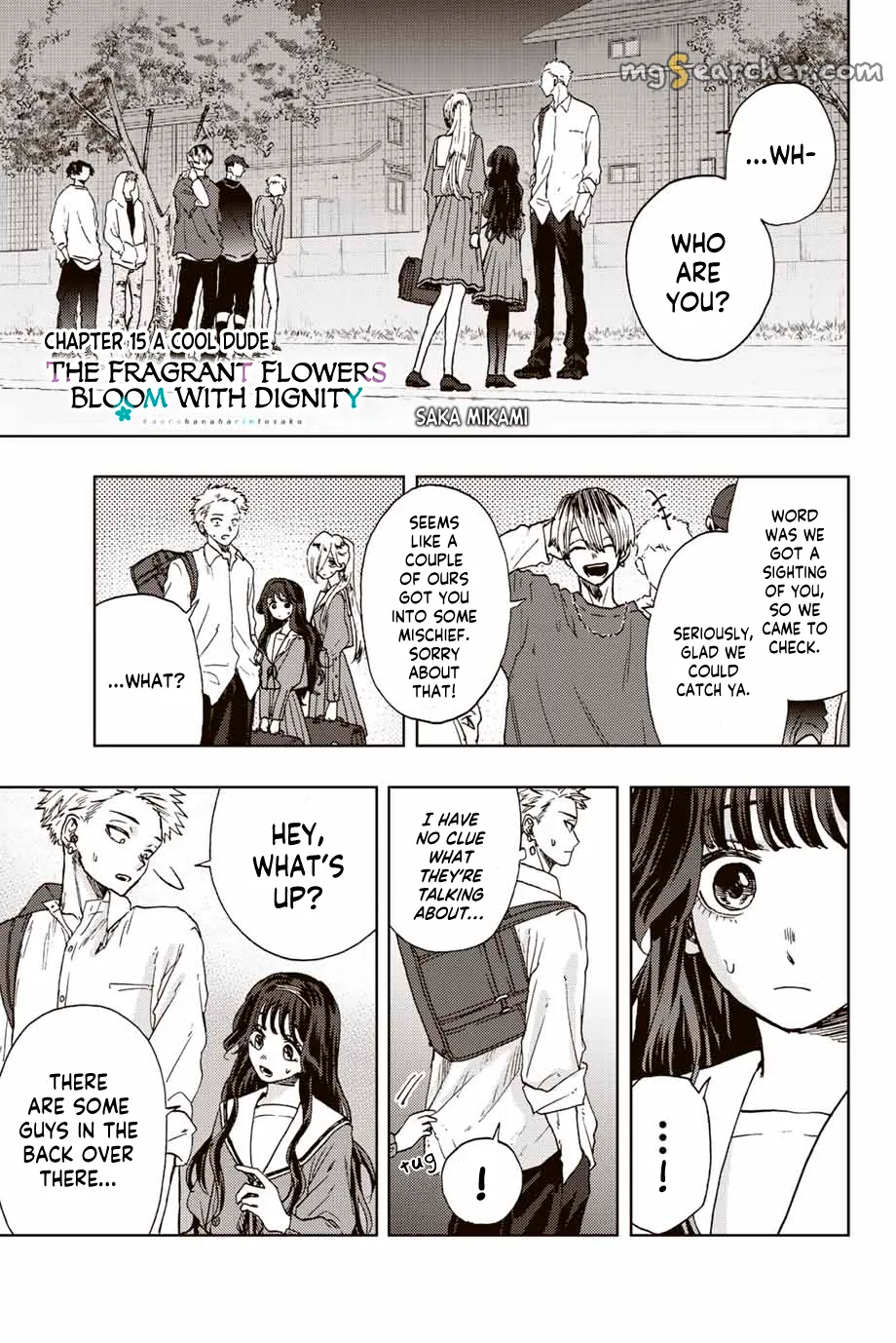 Read The Fragrant Flower Blooms With Dignity EN Manga Online
