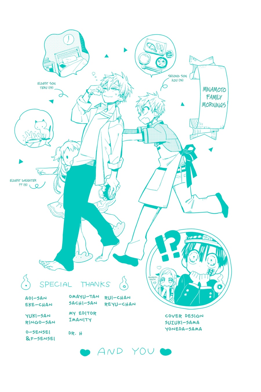 Read Toilet-Bound Hanako-kun EN Manga Online