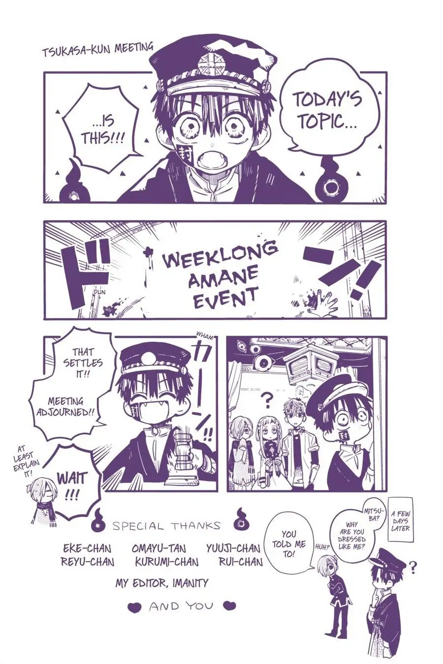 Read Toilet-Bound Hanako-kun EN Manga Online