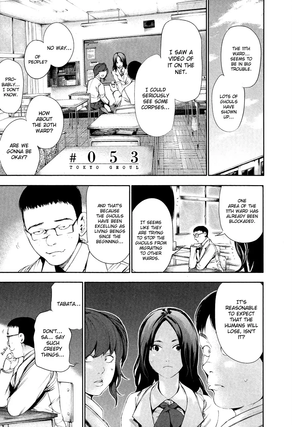 Read Tokyo Ghoul EN Manga Online