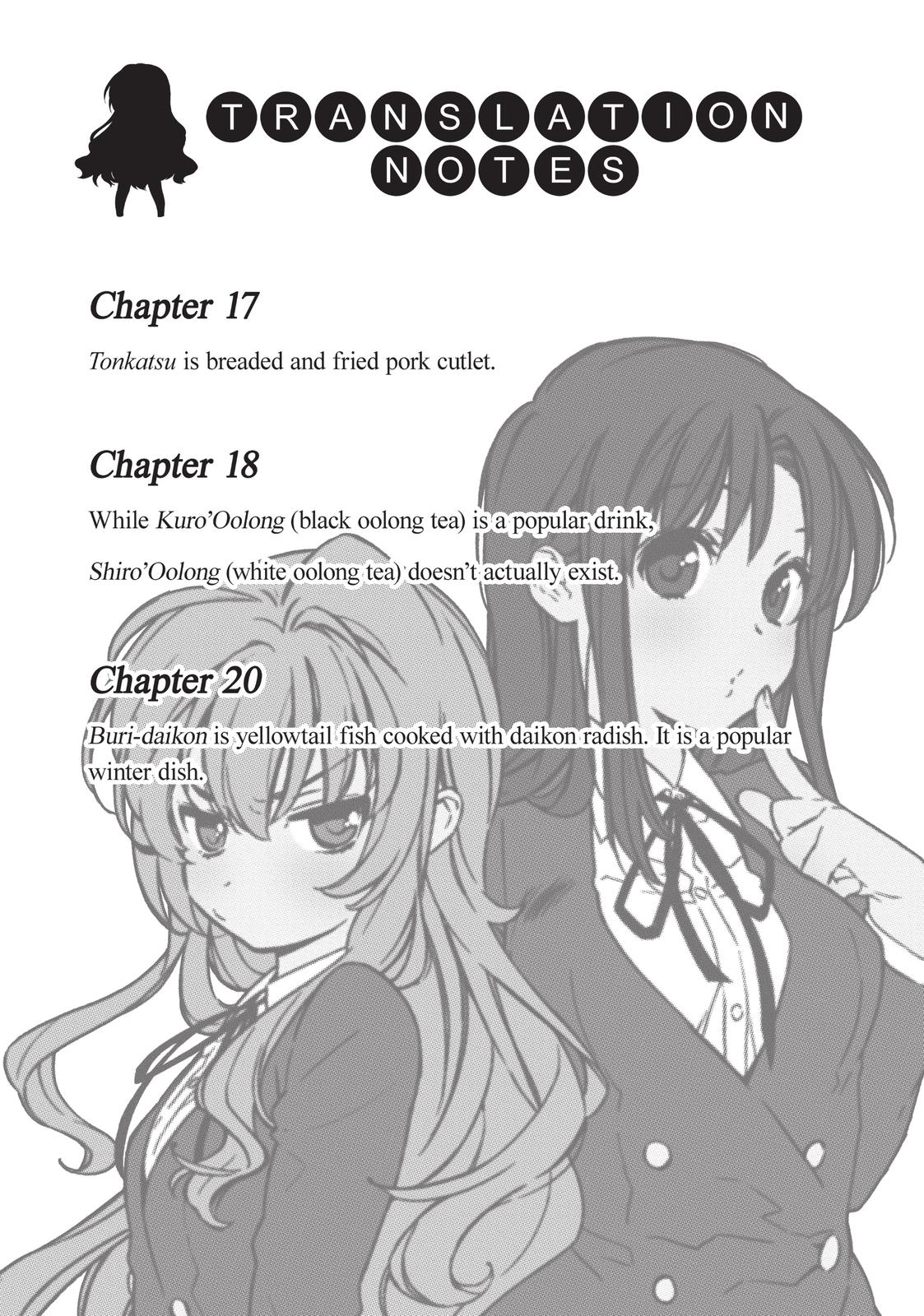 Read Toradora EN Manga Online