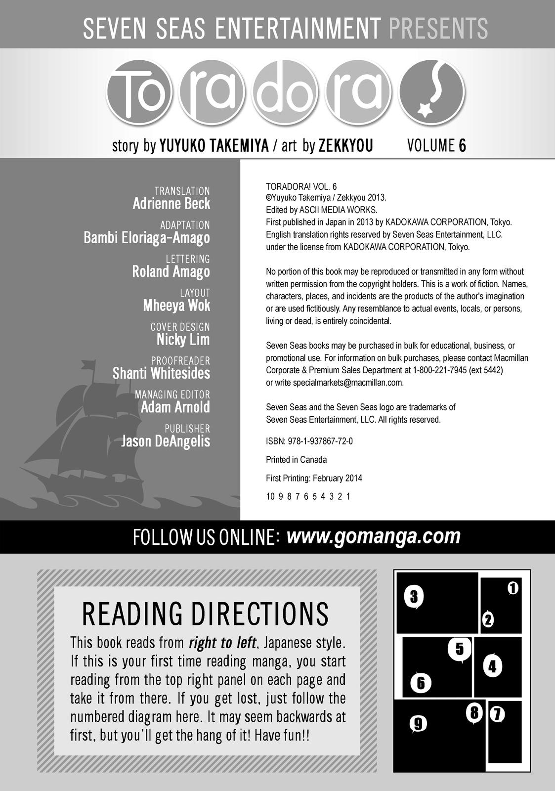 Read Toradora EN Manga Online