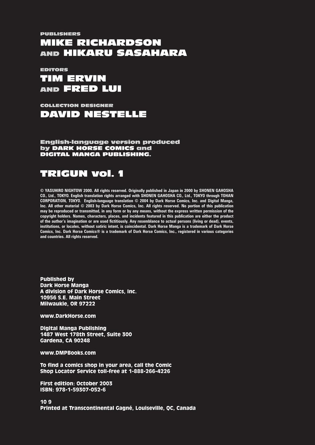 Read Trigun Maximum en Manga Online