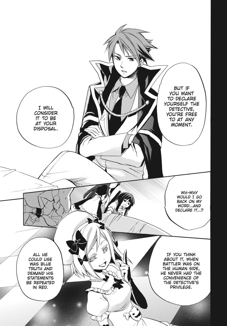 Read Umineko WHEN THEY CRY Episode 6_ Dawn of the Golden Witch EN Manga Online