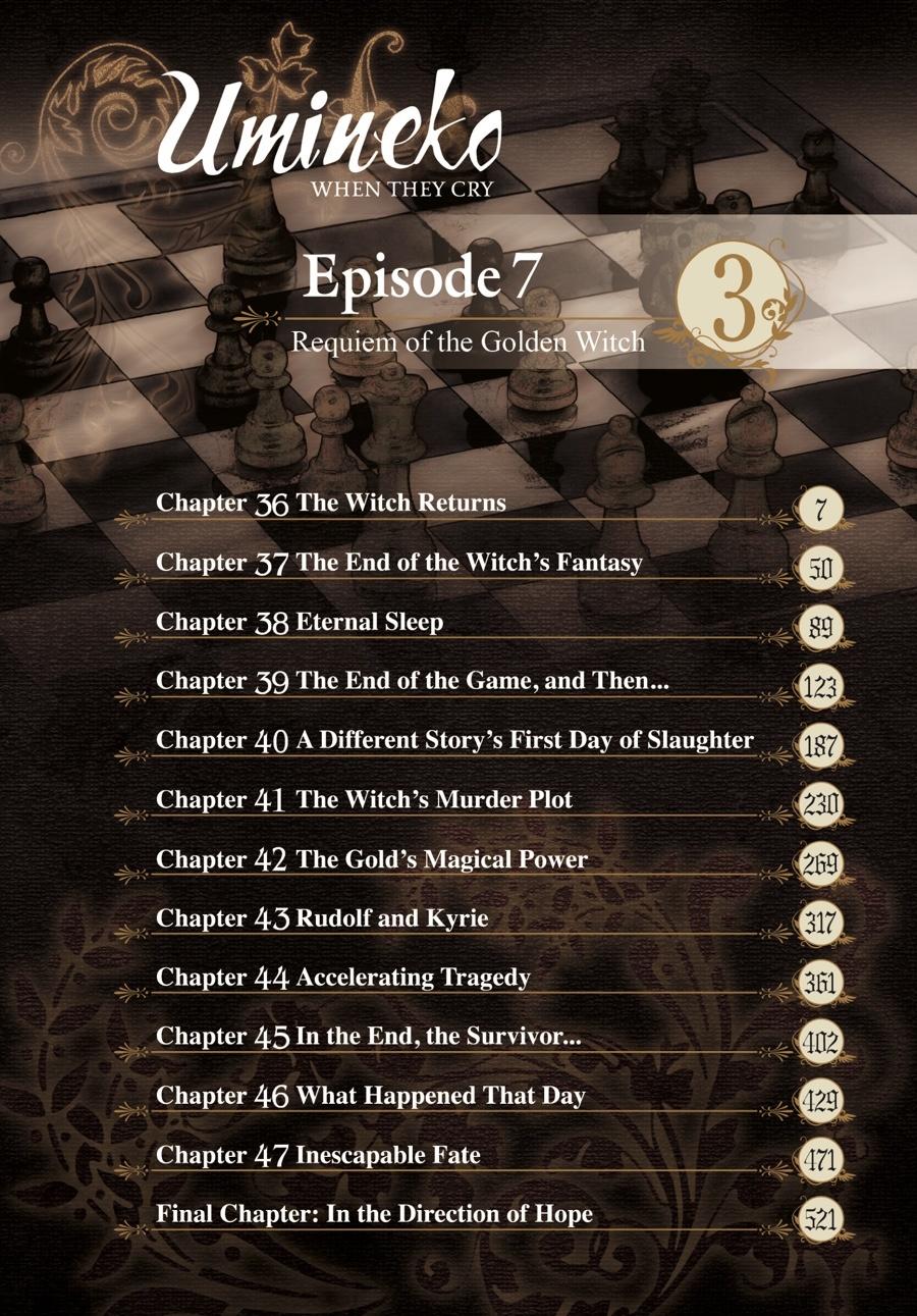 Read Umineko WHEN THEY CRY Episode 7_ Requiem of the Golden Witch EN Manga Online