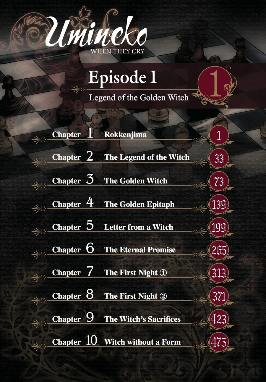 Read Umineko When They Cry Episode 1_ Legend of the Golden Witch EN Manga Online