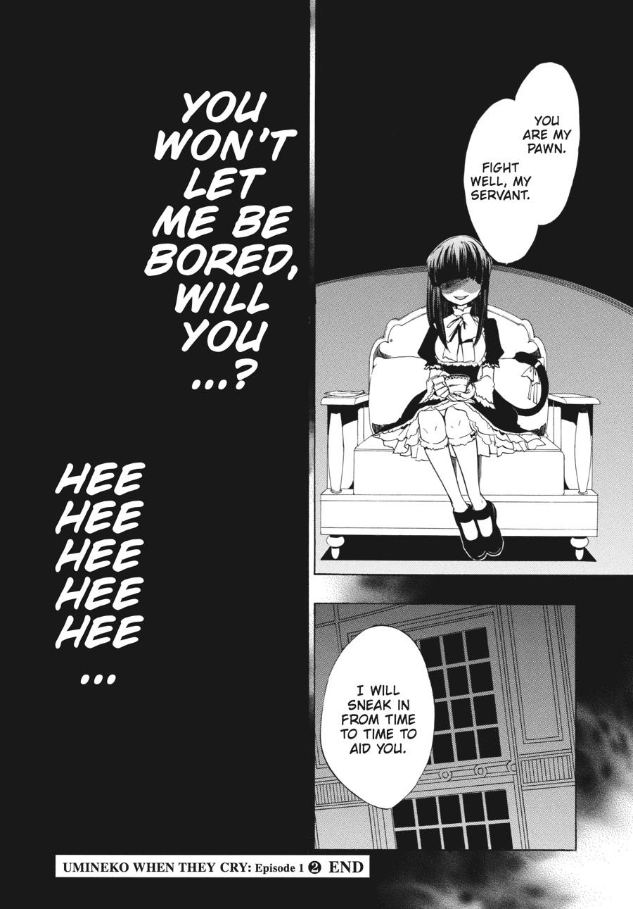 Read Umineko When They Cry Episode 1_ Legend of the Golden Witch EN Manga Online