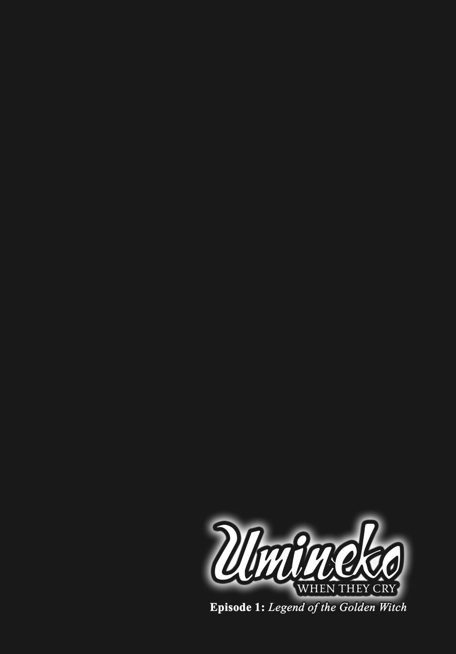 Read Umineko When They Cry Episode 1_ Legend of the Golden Witch EN Manga Online