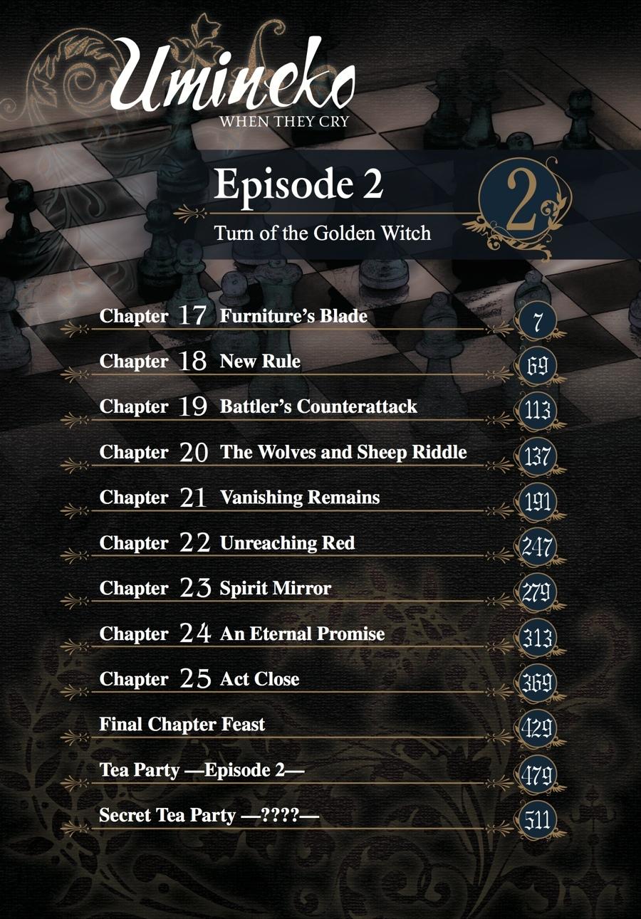 Read Umineko When They Cry Episode 2_ Turn of the Golden Witch EN Manga Online