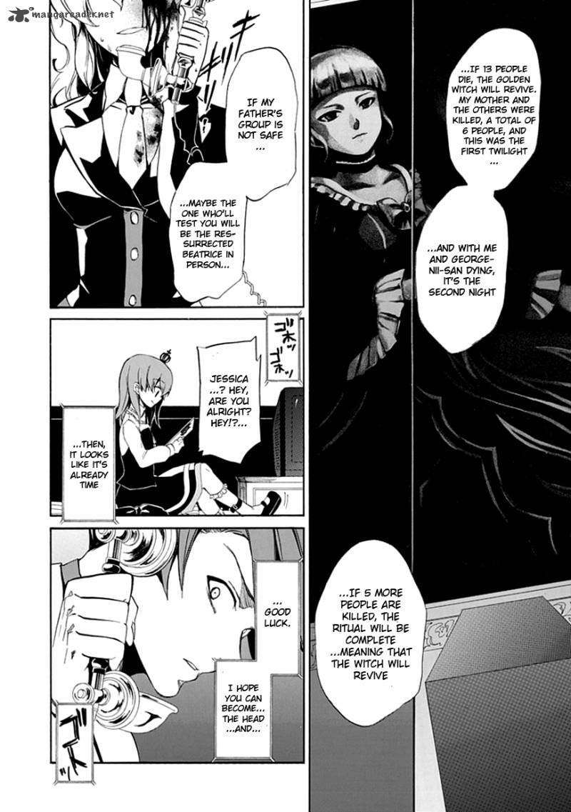 Read Umineko no Naku Koro ni Episode X_ Rokkenjima of Higurashi Crying EN Manga Online