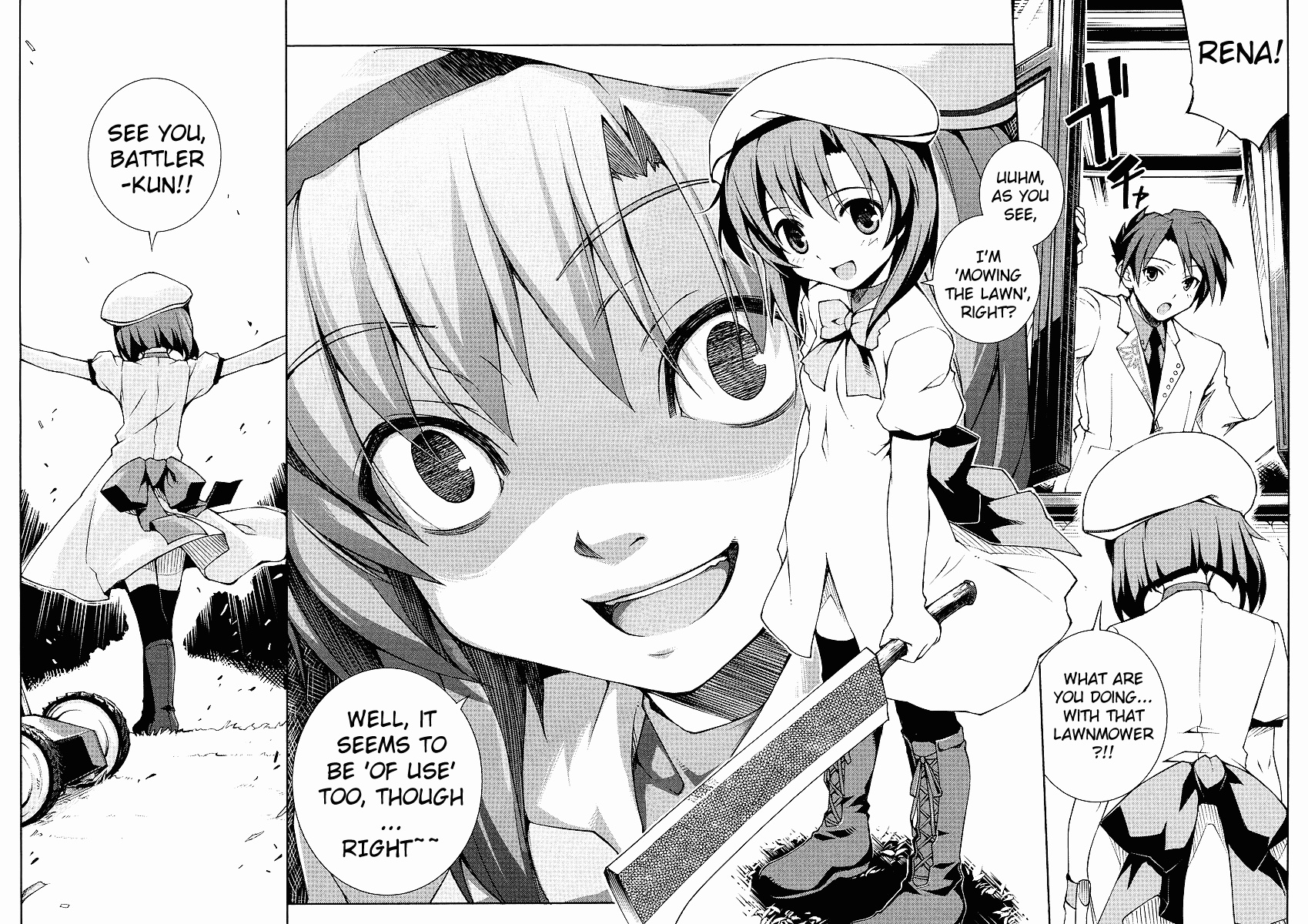 Read Umineko no Naku Koro ni Episode X_ Rokkenjima of Higurashi Crying EN Manga Online