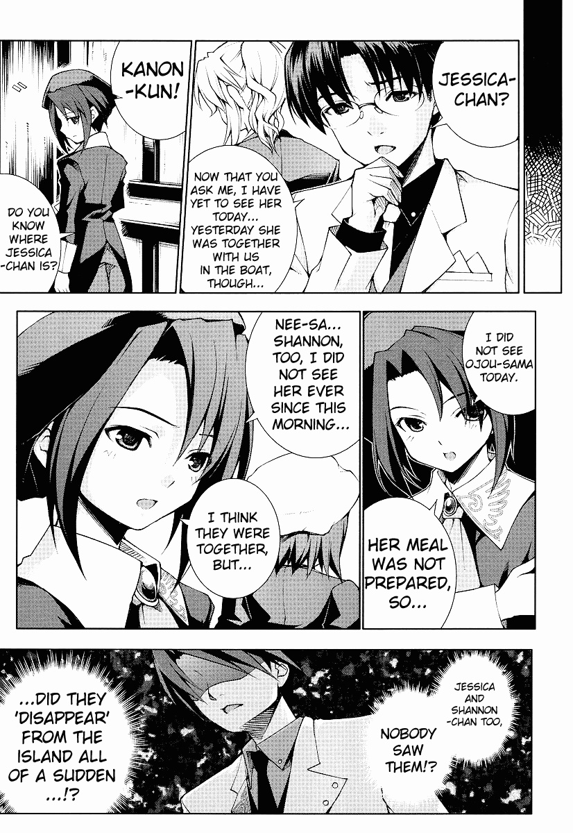 Read Umineko no Naku Koro ni Episode X_ Rokkenjima of Higurashi Crying EN Manga Online