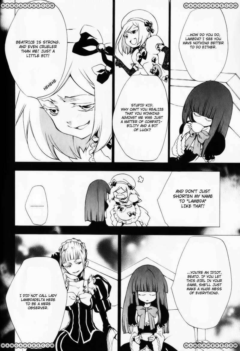 Read Umineko no Naku Koro ni Episode X_ Rokkenjima of Higurashi Crying EN Manga Online
