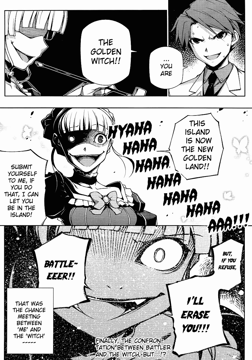 Read Umineko no Naku Koro ni Episode X_ Rokkenjima of Higurashi Crying EN Manga Online
